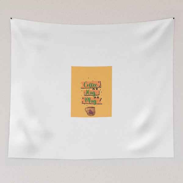 Item preview, Coffee is a hug in a mug designed and sold by Creativeart10.