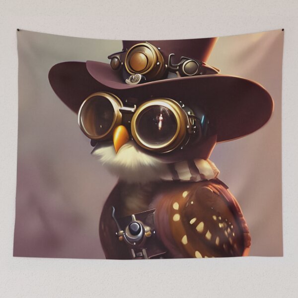 Item preview, Owlet usted Steampunk designed and sold by Manimilo.