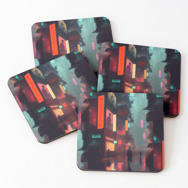 Item preview, Cyberpunk Metropolis designed and sold by TheVaultArt.
