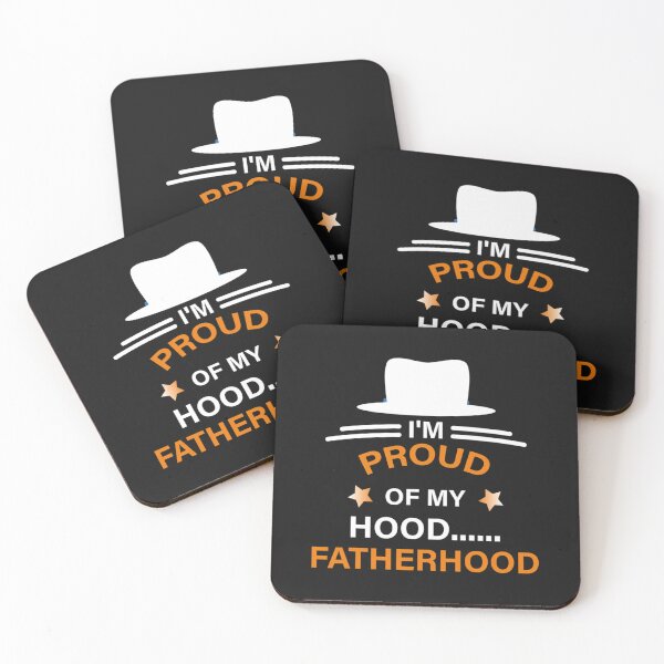 Item preview, Proud Of My Hood Fatherhood 2 designed and sold by HarleyBishop.