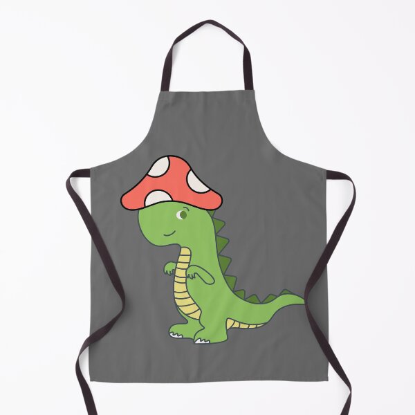 Item preview, simple red and white mushroom hat dinosaur designed and sold by HarithHilali.