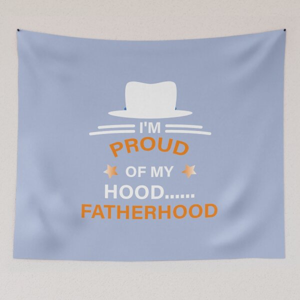 Item preview, Proud Of My Hood Fatherhood 2 designed and sold by HarleyBishop.