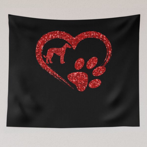 Item preview, Paw heart whippet owner lover designed and sold by ferraudionne.