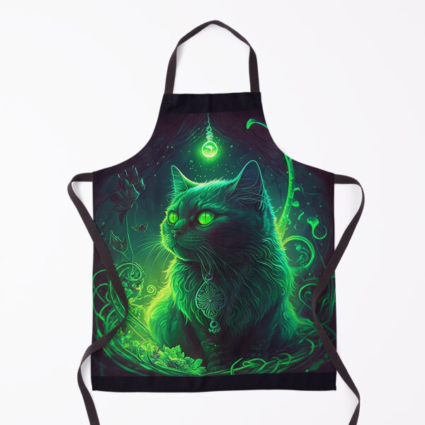 Item preview, Magical Witches Cat designed and sold by MyMagicalPlace.