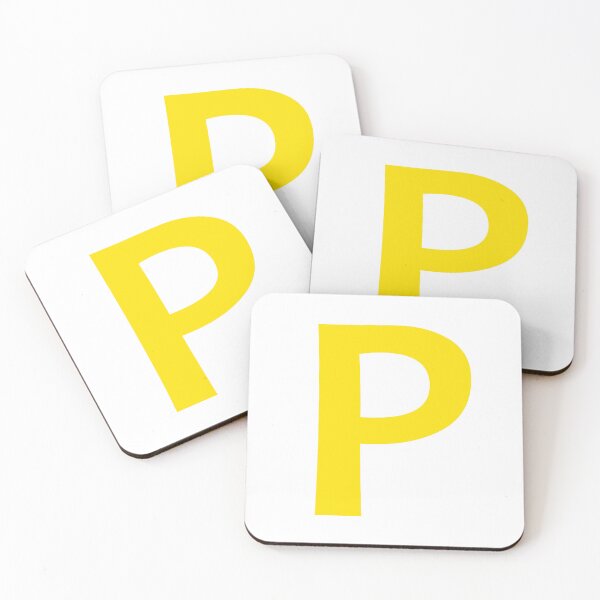 Item preview, Yellow color Letter P designed and sold by WECreations.