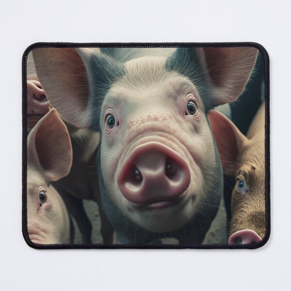 Item preview, pig selfie (1/3) designed and sold by sabantha.