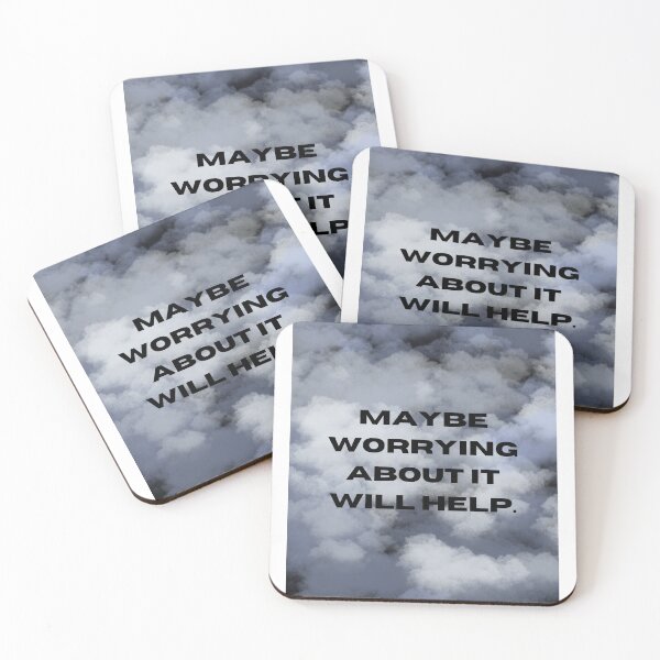 Item preview, maybe worrying about it will help designed and sold by chak87.