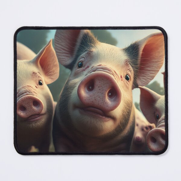 Item preview, pig selfie (2/3) designed and sold by sabantha.