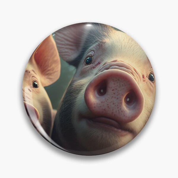 Item preview, pig selfie (2/3) designed and sold by sabantha.