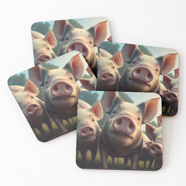 Item preview, pig selfie (2/3) designed and sold by sabantha.