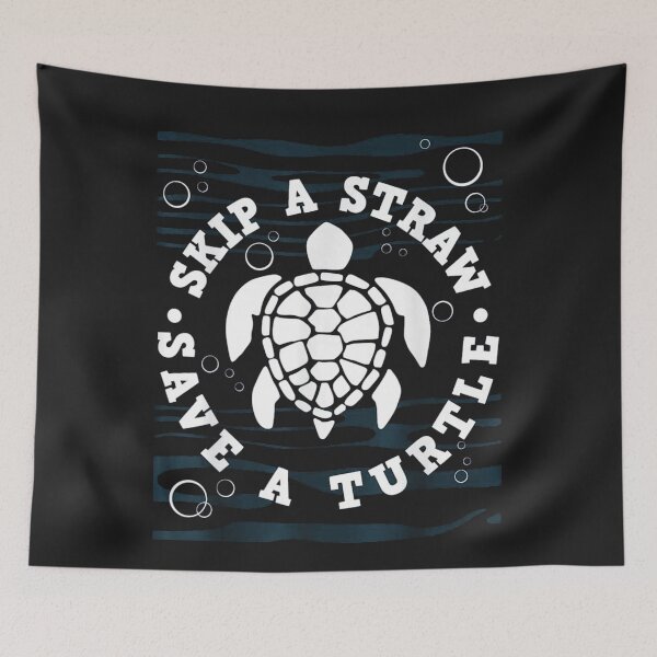 Item preview, Skip A Straw Save A Turtle designed and sold by trucnhieuchan.