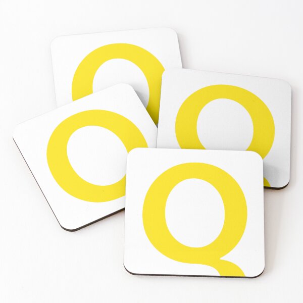 Item preview, Yellow color Letter Q designed and sold by WECreations.