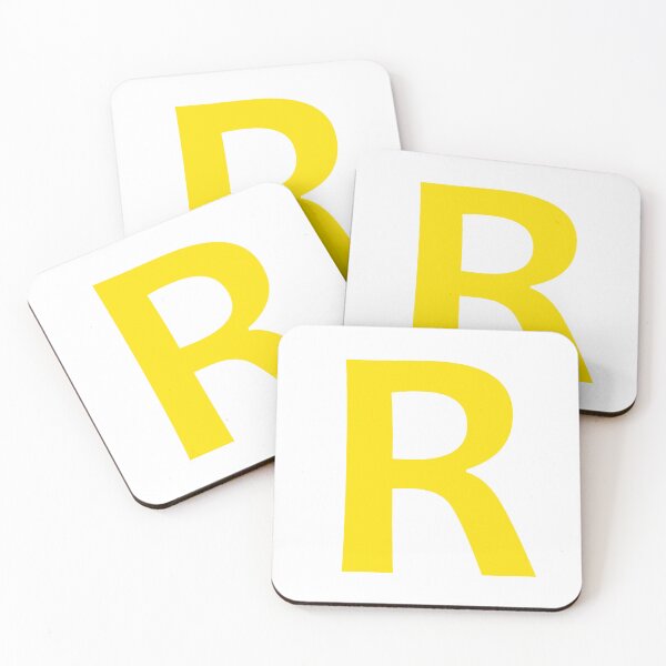 Item preview, Yellow color Letter R designed and sold by WECreations.