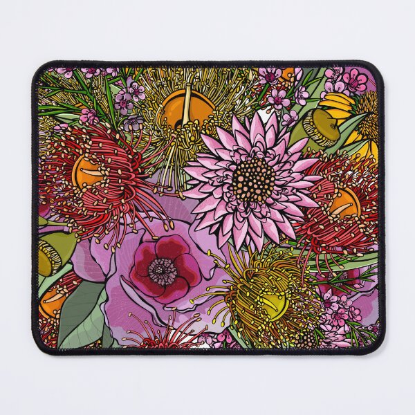 Item preview, Australian Outback Wildflowers designed and sold by Sketchbook Designs.