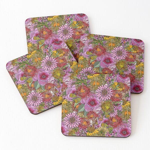 Item preview, Australian Outback Wildflowers  designed and sold by Sketchbook Designs.