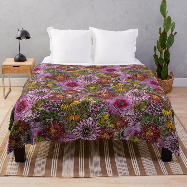 Item preview, Australian Outback Wildflowers designed and sold by Sketchbook Designs.