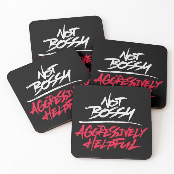 Item preview, Not Bossy Aggressively Helpful designed and sold by Zagach Letters.