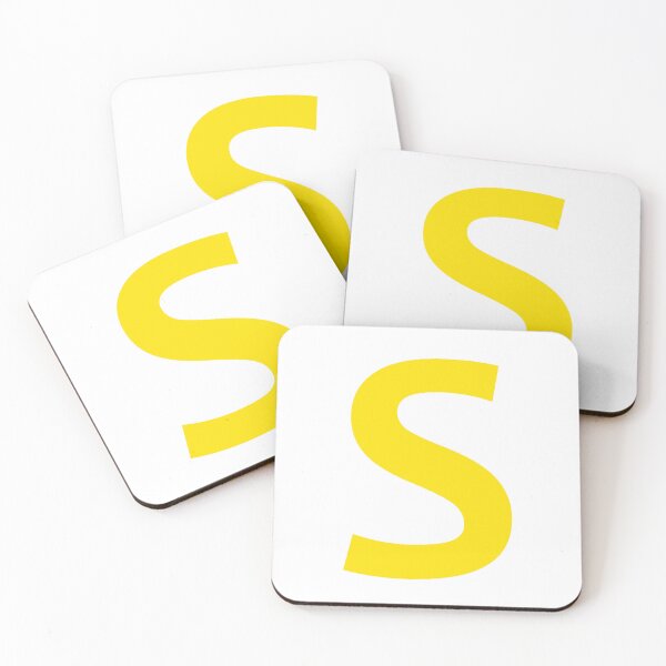 Item preview, Yellow color Letter S designed and sold by WECreations.