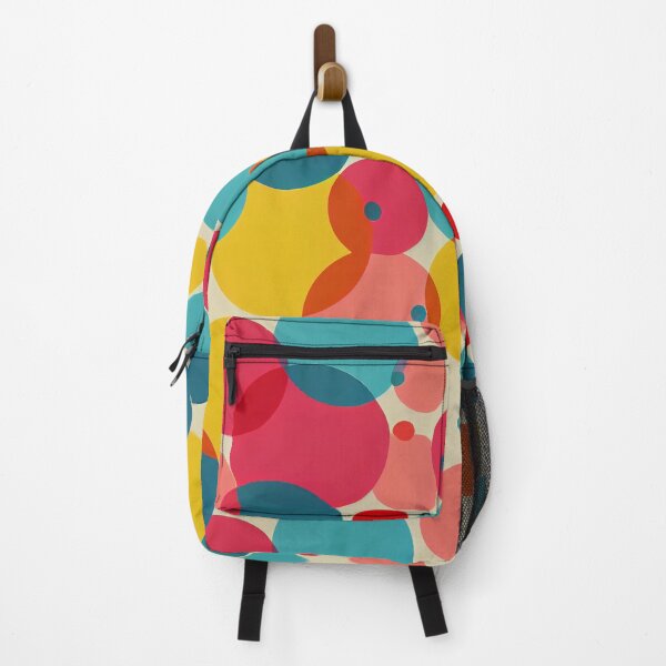 Item preview, happy dots in yellow red and blue designed and sold by bngc.