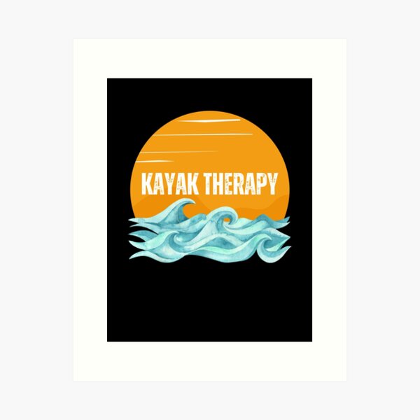 Item preview, Kayak Therapy on Open Waters designed and sold by FlippySan.
