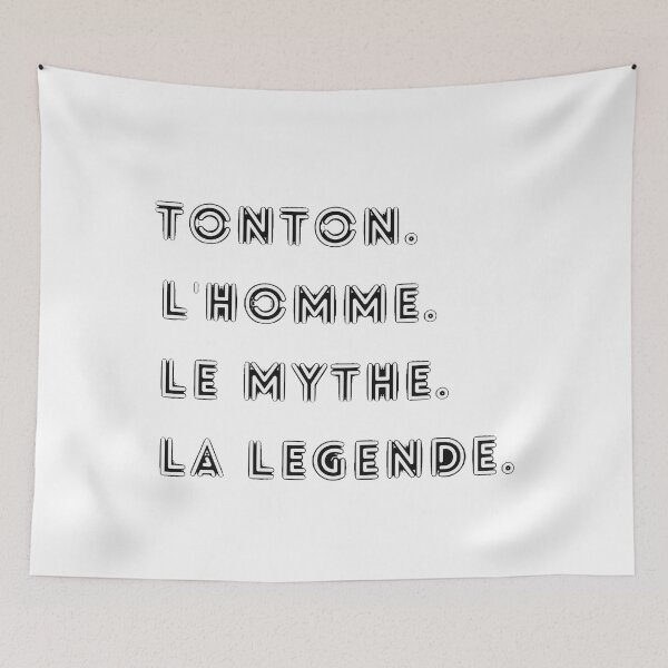 Item preview, Man Tonton the man The Myth the legend designed and sold by OHNS Corner.