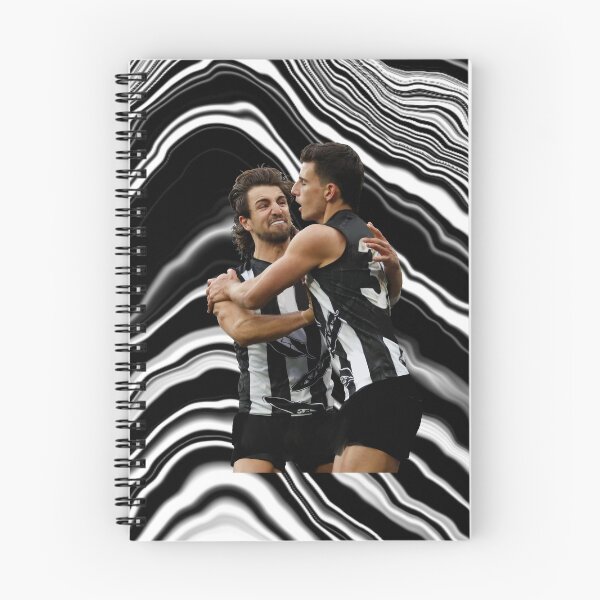 Item preview, Daicos Brothers celebration of Nick kicked comeback goal designed and sold by konsdigitaldesignsartwork.
