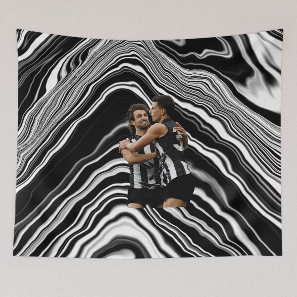 Item preview, Daicos Brothers celebration of Nick kicked comeback goal designed and sold by konsdesigns.