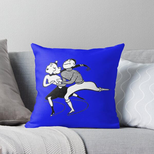 Item preview, Vintage Skaters - Happy Winter! designed and sold by ShinyPennyArt.