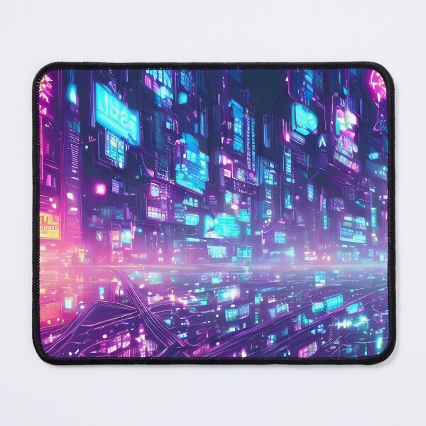 Item preview, stunning city lights illustration neon_05 designed and sold by AbundanceMind.