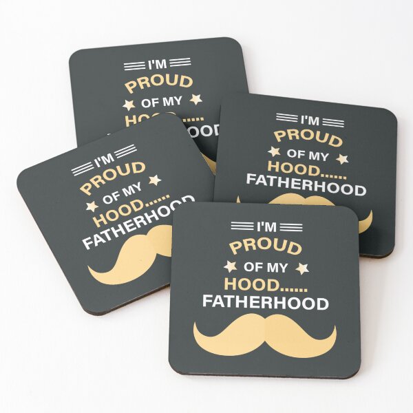 Item preview, I Proud Of My Hood Fatherhood designed and sold by Teredane.