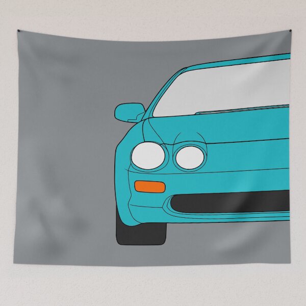 Item preview, Toyota Celica T200 turquoise color designed and sold by EdimDesign.