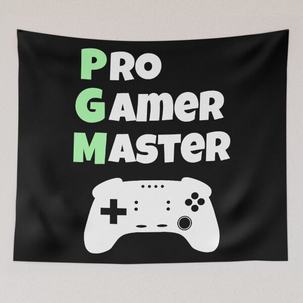 Item preview, PGM - Pro Gamer Master - Gaming Quotes designed and sold by EnzoVectorism.