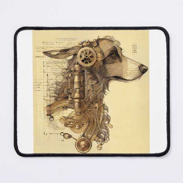 Item preview, Blueprint anatomy of dog leonardo da vinci designed and sold by ARTeez⭐️⭐️⭐️⭐️⭐️.