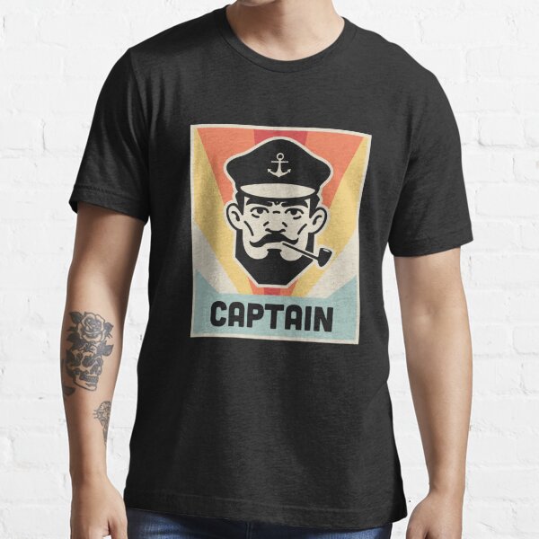 Mens Boating Gifts I Am The Captain Of This Boat Sailing Skipper Unisex  T-shirt
