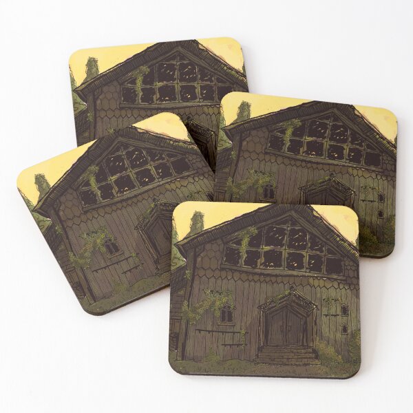 Item preview, Overgrown Cabin  designed and sold by Lucie Jamais.