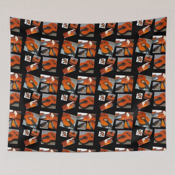 Item preview, Homage to Rodrigo - Guitar and Violin Collage designed and sold by BlueMoonRose.