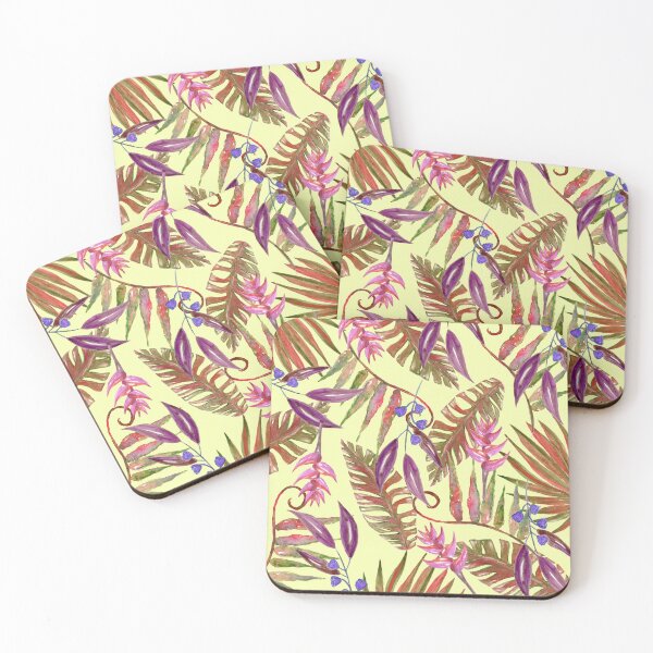Item preview, Exotic plants in tropical Hawaiian colors designed and sold by Bela Ambrus.