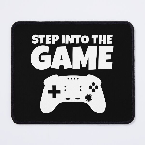 Item preview, Step Into The Game - Gaming Quotes designed and sold by EnzoVectorism.