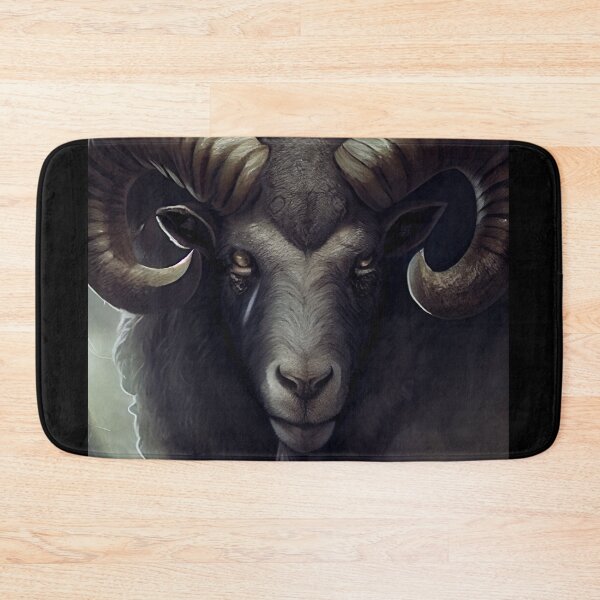 Item preview, Sheep with big curly horns designed and sold by Maniock.