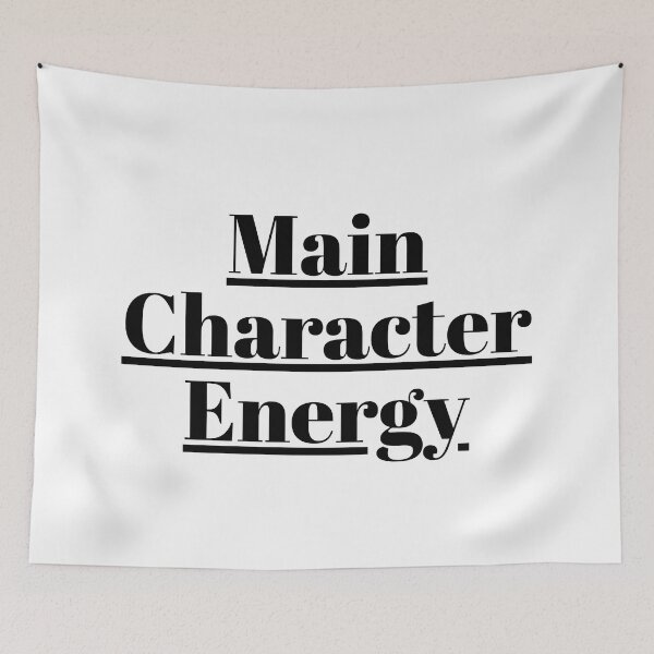 Item preview, Main Character Energy designed and sold by art-and-sticker.