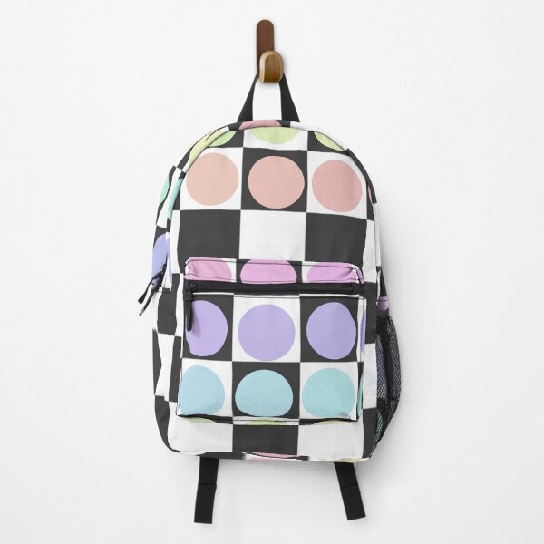 Item preview, Pastel Rainbow Color Palette on Chess Board Pattern designed and sold by PinkyMooon.