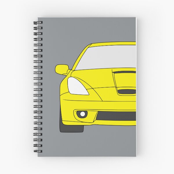 Item preview, Toyota Celica T230 solar yellow color designed and sold by EdimDesign.
