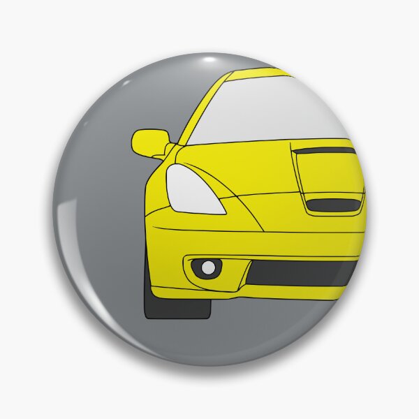 Item preview, Toyota Celica T230 solar yellow color designed and sold by EdimDesign.