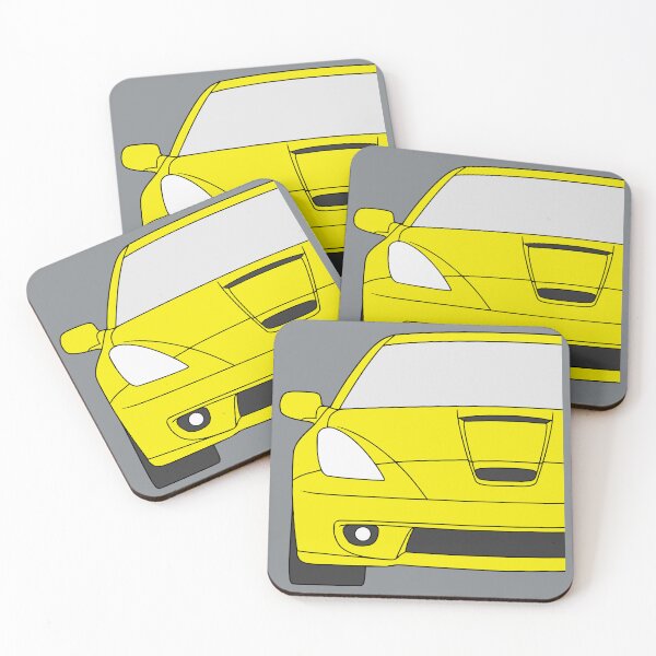 Item preview, Toyota Celica T230 solar yellow color designed and sold by EdimDesign.