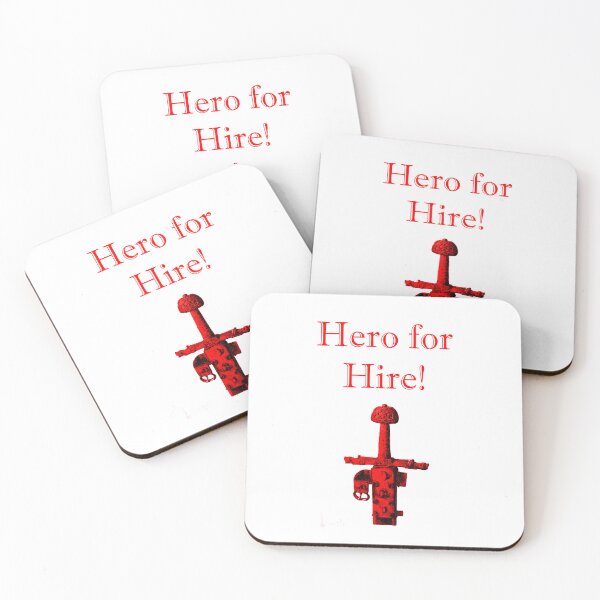 Item preview, Hero For Hire  designed and sold by CrankyOldDude.