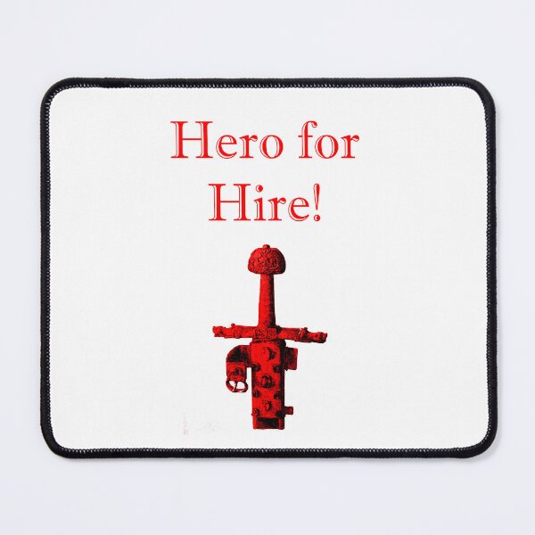 Item preview, Hero For Hire  designed and sold by CrankyOldDude.