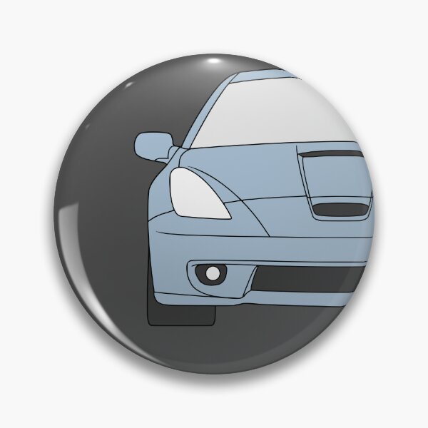 Item preview, Toyota Celica T230 zephyr blue color designed and sold by EdimDesign.
