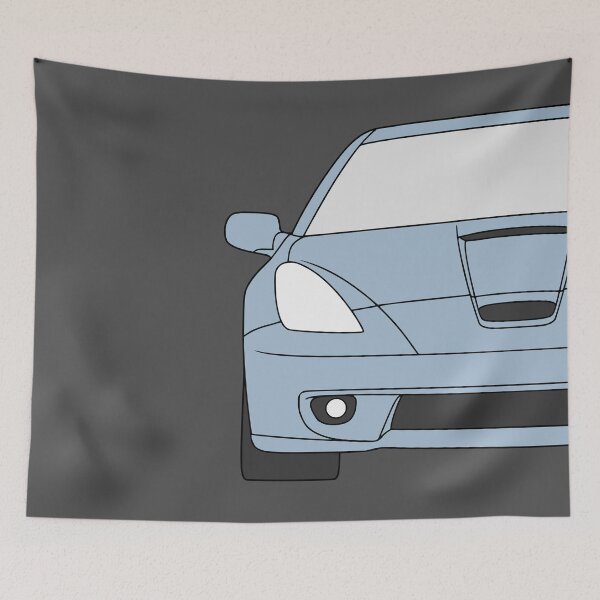 Item preview, Toyota Celica T230 zephyr blue color designed and sold by EdimDesign.