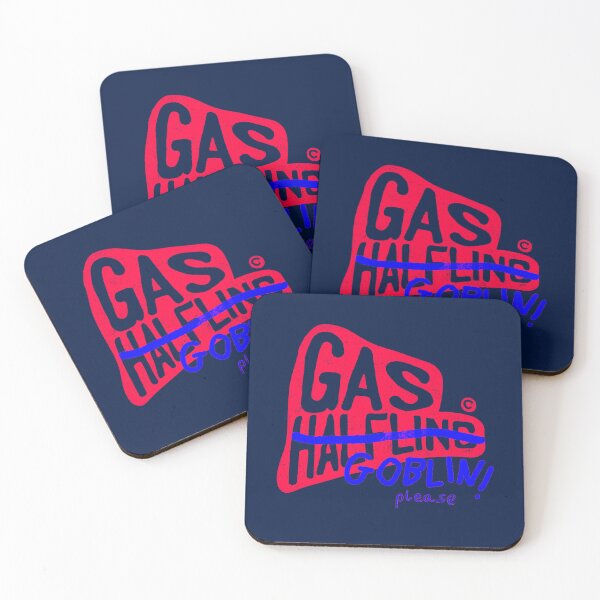 Item preview, Gas Halfling/Goblin Please! Logo design designed and sold by Lucie Jamais.