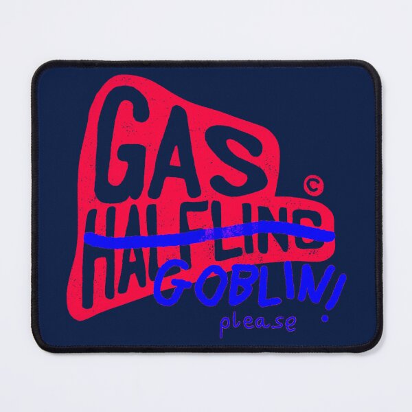 Item preview, Gas Halfling/Goblin Please! Logo design designed and sold by Lucie Jamais.